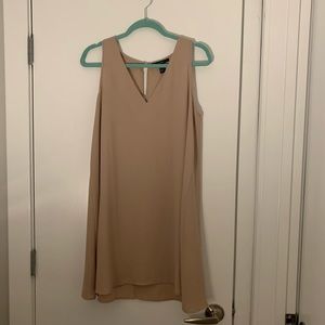 Neutral Color Shift Dress